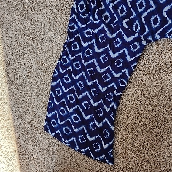 NWT! LOFT Size XS/S Blue multi tie dye print cardigan - Picture 9 of 9